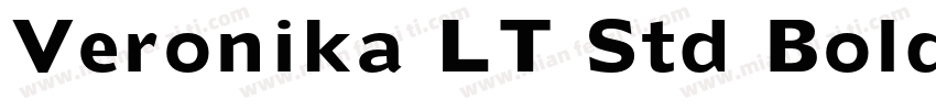 Veronika LT Std Bold字体转换